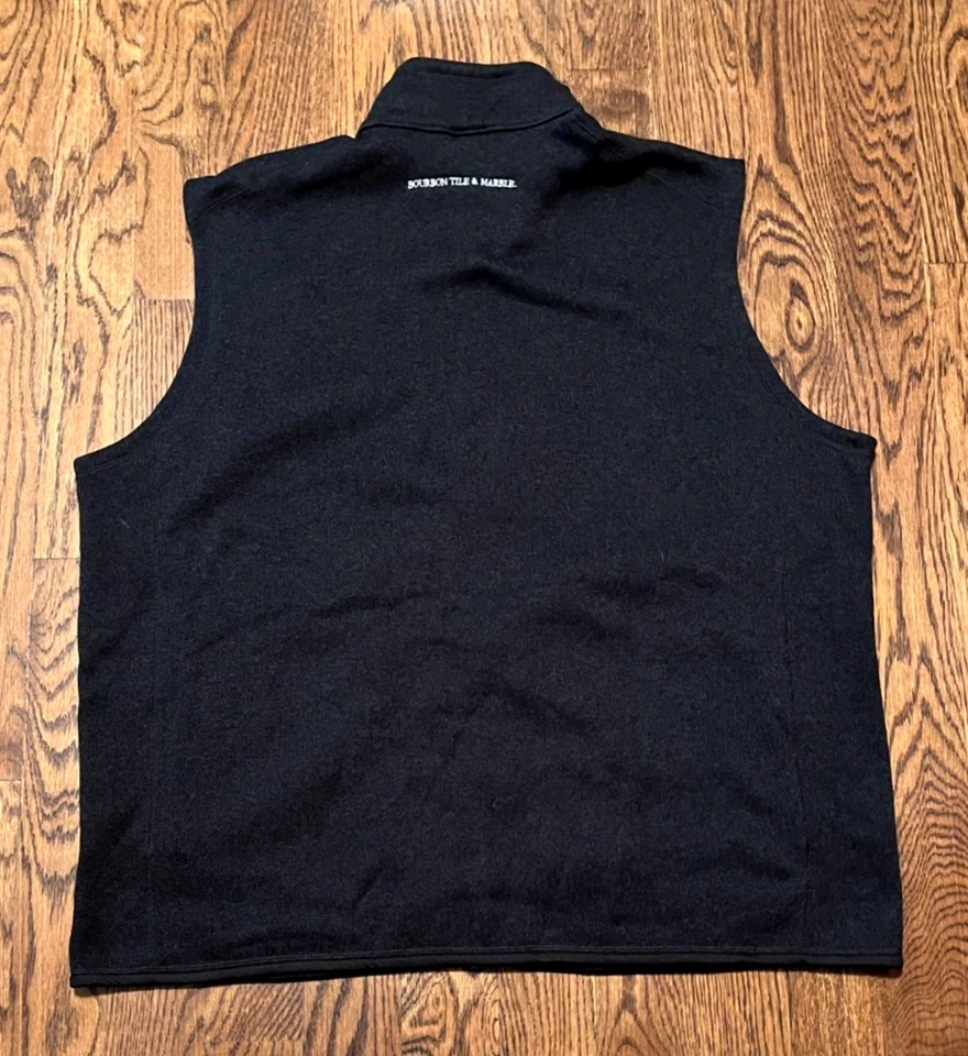 Chaleco Suéter Patagonia Better Para Hombres 3XL Cremallera Completa Negro Usado en Excelente Condición Foto 2 de 4