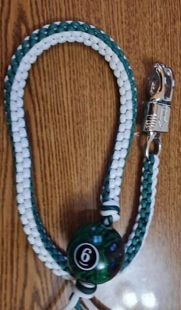 Bola de bilhar verde e branca para motocicleta Get Back Whip 36" #6 - Imagem 4 de 4