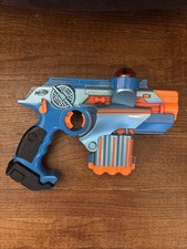 NERF Phoenix LTX Lazer Tag Laser Tag Gun Blue - Tested and Working