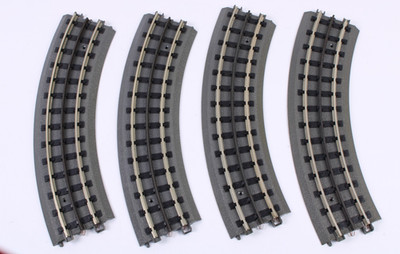 MTH O Gauge 4 pcs Curve Track (Half Circle)