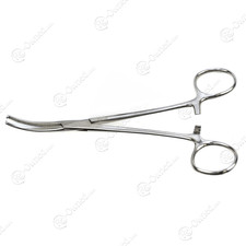 Lawton Ochsner Artery Forceps 1x2 Teeth, Curved, 6-1/4in Length X:SU2810
