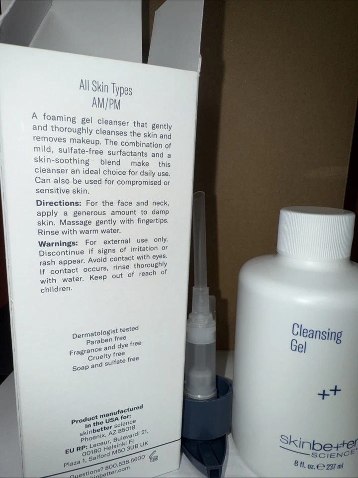 Skinbetter Science Cleansing Gel, 8 FL OZ New in Box - Image 4 of 4