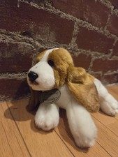 Yomiko Classics Basset Hound Dog Soft Plush Toy Russ Berrie