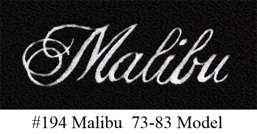 1978-1981 Chevy Malibu Floor Mats - 4pc - Cutpile - Изображение 3 из 4