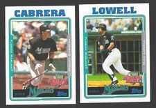 2005 Topps Opening Day - FLORIDA MARLINS Team Set