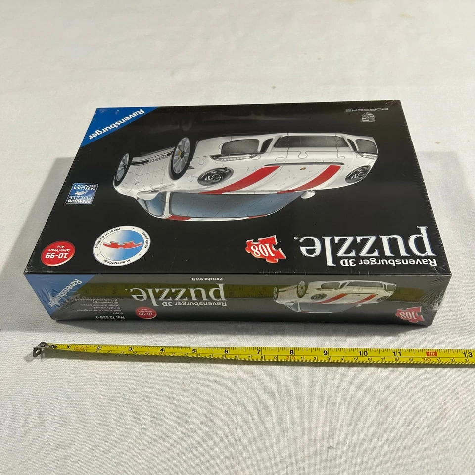 Rompecabezas 3D Ravensburger Porsche 911R nuevo 2018 Foto 4 de 4