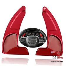 Paddle Shifter Extension for Dodge Charger,Challenger - Billet Aluminum Red