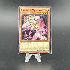 Yugioh - Artifact Mjollnir MP18-EN186 1st Edition - 2018 Mega-Tins Mega Pack
