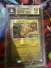 2020 Pokemon Japanese Sword and Shield Promos Pikachu 124/S-P BGS 9.5 GEM MINT
