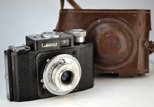 FULLY SERVICED LOMOGRAPHY USSR SMENA-1 compact CAMERA  TRIPLET-22 LENS 9 