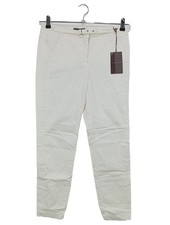 TRU TRUSSARDI Pantalone jersey Donna Pantalone Taglia IT 44 bianco stile casual