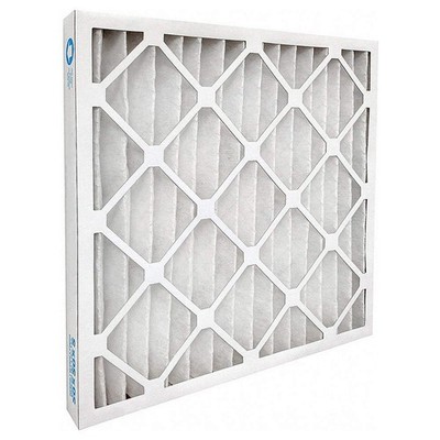 GRAINGER 6FMA5 PK 12 Pleated Air Filter,17x28x1,MERV 7 6FMA5
