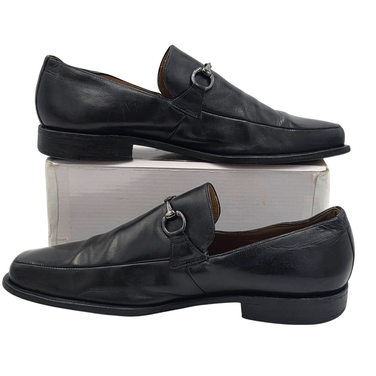 Mauri Men’s Dress Shoes Black Size 9 “Millennium” Mauri Vintage Mauri Millennium Mens 13 Black Leather Dress  main image 3