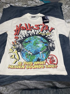 *BRAND NEW* Hellstar Studios Heaven On Earth T-shirt Beige (Size Medium)