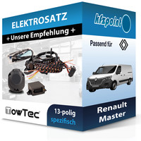 FüR Renault Master 02.2010-Jetzt Towtec E-Satz 13Polig Fahrzeugspezifisch Fp Neu