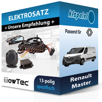FüR Renault Master 02.2010-Jetzt Towtec E-Satz 13Polig Fahrzeugspezifisch Fp Neu