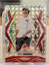 2025 Panini Phoenix - Kyle Shanahan #120 Silver Pyramids Prizm! 49ers