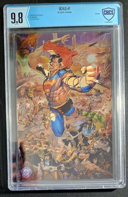 DC K.O. #1  CBCS 9.8  Javi Fernandez  Blind Bag Foil Variant  DC Comics 2025