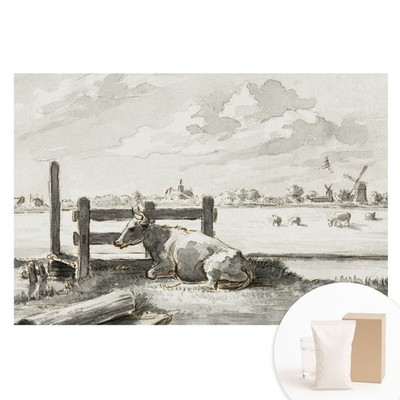 High Quality Non-Woven Wall Mural An Idyllic Landscape In A Classic Style