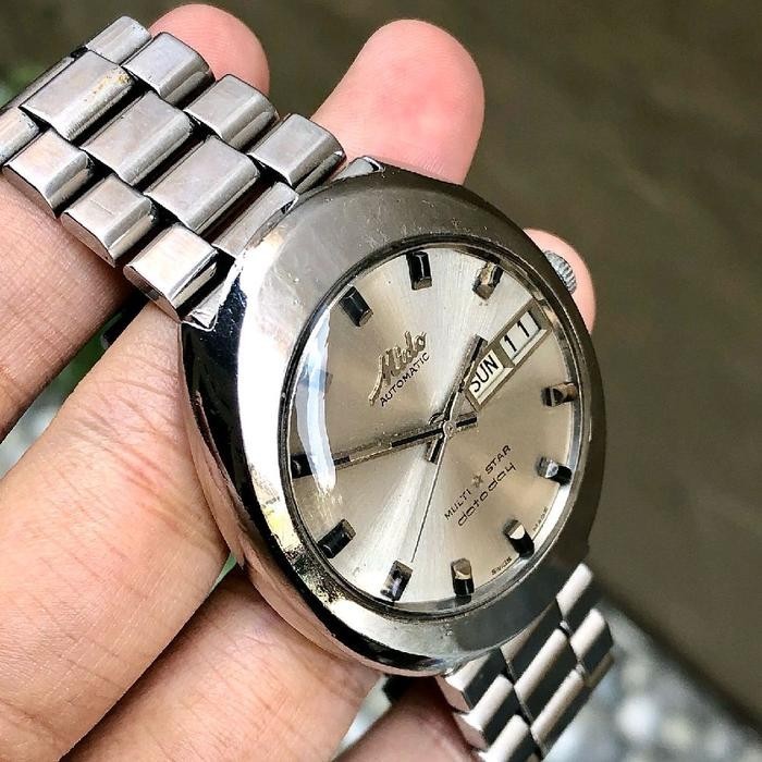 Rare MIDO Multistar Datoday Automatic Silver Dial… - image 5