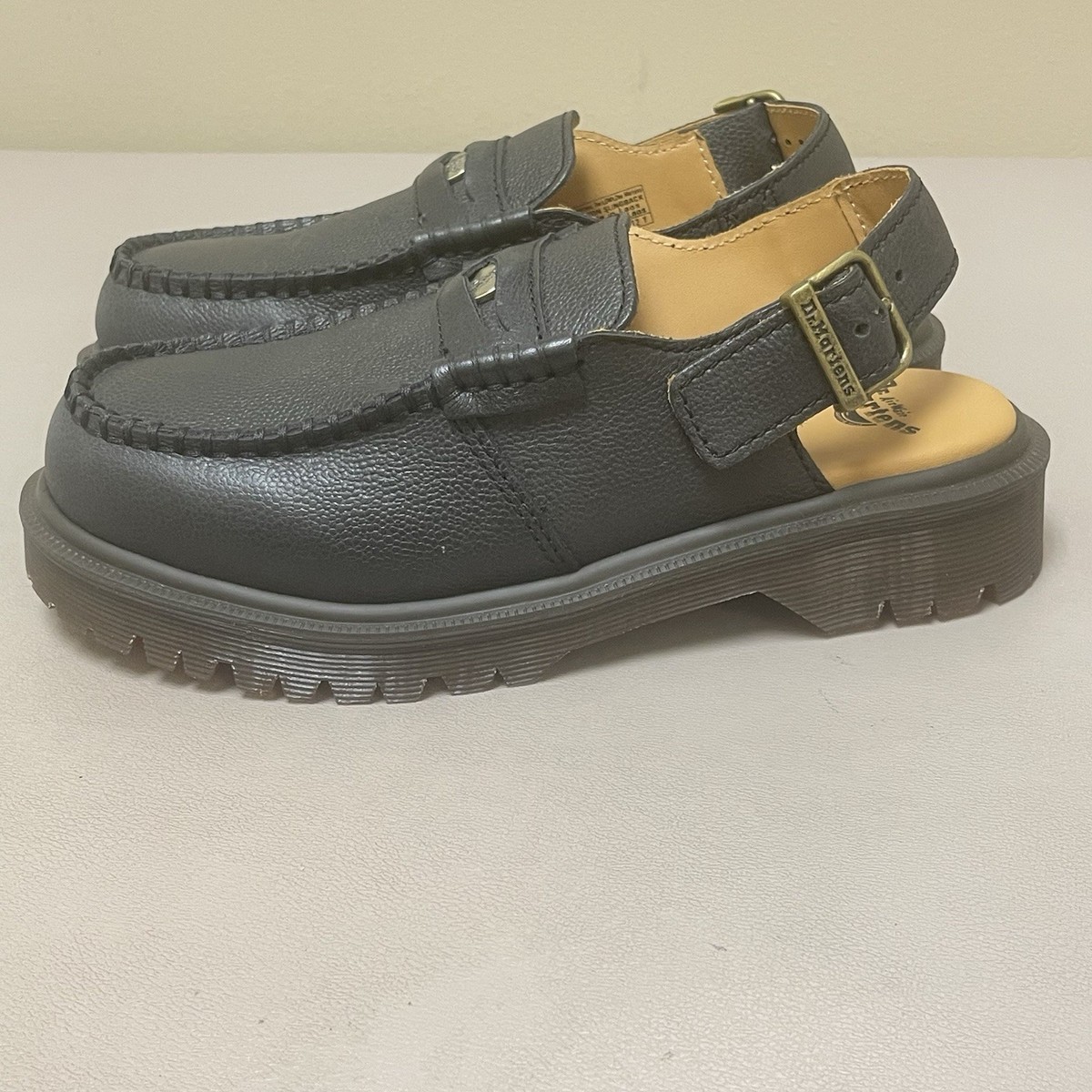 Dr Martens Penton Slingback Mules Women 6 Black Leather  display picture 3