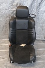 2019 Dodge Challenger Srt Hellcat 6.2l Oem Leather Suede Driver Front Seat 1697