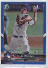 2018 Bowman Chrome Prospects Blue Refractor 144/150 Eric Pardinho #BCP110 q2l