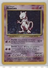 Mewtwo Holo Pokemon Base Set #10 1999