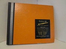 78tk album set-Jazz-BRUNSWICK-B-1017-Tesch-(Frank Teschmacher)-4 disc