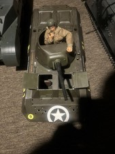 Gi Joe Dragon WW2 Army Man Soldier Tank Commander M8 Greyhound 1 6 Armored Car