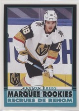 2020 Upper Deck O-Pee-Chee Retro Update Marquee Rookies Black Peyton Krebs 4c6