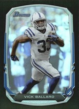 2013 Bowman Rainbow Black #97 Vick Ballard Card