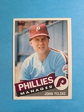John Felske 1985 Topps Traded Baseball Card # 33T J8824