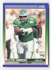 1990 Score #106 Clyde Simmons C16