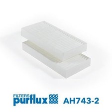 PURFLUX AH743-2 Innenraumfilter Pollenfilter für JEEP WRANGLER III (JK)