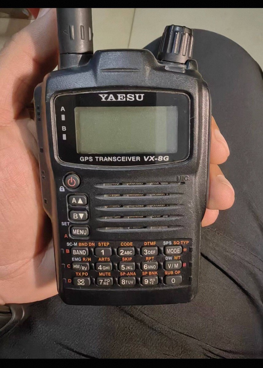 YAESU / STANDARD VX-8D GPSアンテナ付き 1pcs Yaesu VX-8G,with battery, antenna | eBay