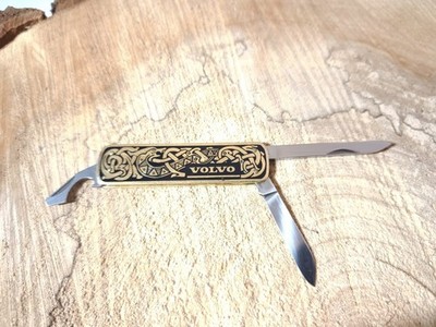 Vintage Volvo EKA Folding Knife Taschenmesser Schweden guter Zustand Rarität