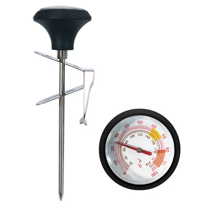 Tragbare Temperaturanzeige für Milchaufschäumer mit robustem Edelstahlgehäuse