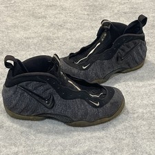 Nike Air Foamposite Pro Fleece Wool Dark Grey Black Men Size 9 624041-007 Read