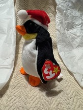 Zero the Christmas Penguin Ty Beanie Babies - Rare w/Tags