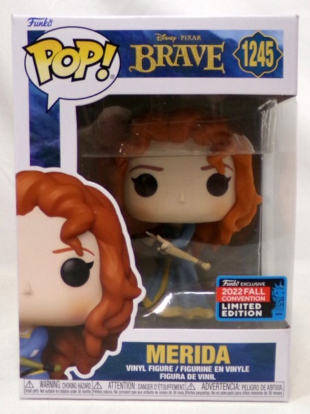 Funko Pop! 1245 Merida 2022 Fall Con Limited Edition Vinylfigur Brave-image