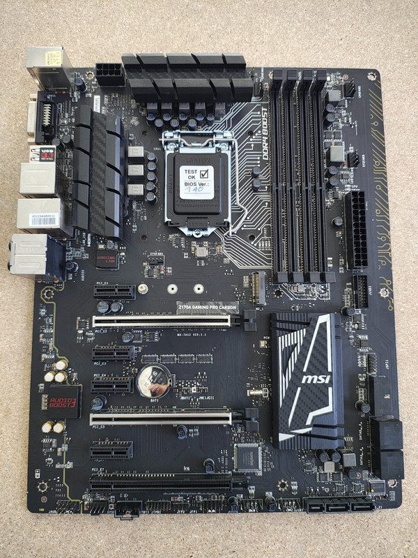 MSI Z170A Gaming Pro Carbon Socket 1151 ✅100% WORKING | FULLY WORKING✅