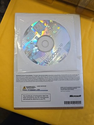 スマホ・タブレット・パソコン Microsoft WIN XP PRO SP2 MICROSOFT WINDOWS XP PROFESSIONAL w/SP2 FULL OPERATING SYSTEM MS