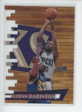 GLENN ROBINSON 1997-98 TSC TOPPS STADIUM CLUB TRIUMVIRATE LUMINESCENT REFRACTOR