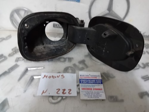 SPORTELLO CARBURANTE SPORTELLINO SERBATOIO RENAULT MODUS DA 2004 A 2013 NERO - Imagen 3 de 5