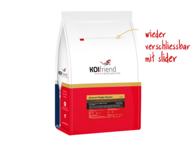 Koifutter Ground Finder Classic 3 kg 3 mm 6 mm Winter Ganzjahresfutter sinkend