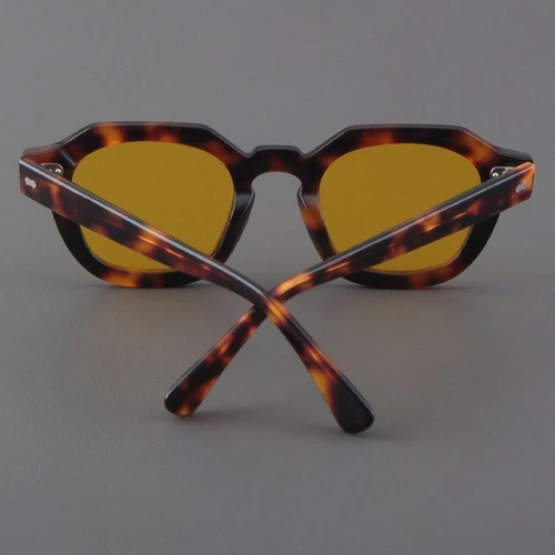 MOSCOT LEMTOSH Sunglasses Men Square Plate Tortoiseshell Frame Polarized Women - Picture 11 of 21