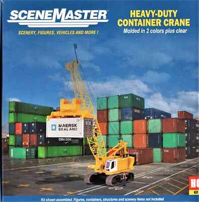 Walthers SceneMaster (HO) 949-11017 Heavy Duty Container Crane Kit - NIB