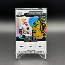 2022-23 UD Credentials JAKUB GALVAS #111 Debut Ticket Access RC 599/999