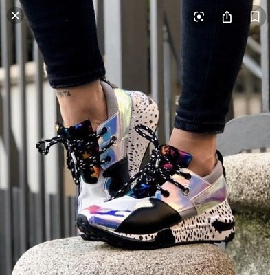 steve madden reflective shoes